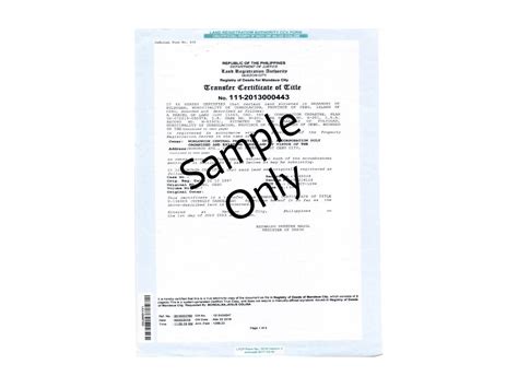 How to get Certified True Copy property titles through Land .